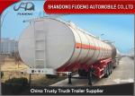 3 Axles 42 CBM Fuel Tanker Semi Trailer FUWA axles diesel tanker trailer for