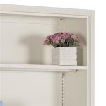Steel Furniture Fashion Iron Bookshelf For Library Every Layer Bear 40kg Weight