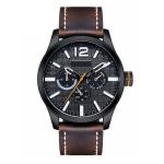 Men Fashion Sports Waterproof Quartz Watches Three Eye Large Dial Watch