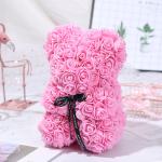 Easter Gift Rose Bunny Wholesale PE Roses Bear with More Colors Bear Roses for