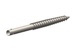 Open Field Ground Screw Piles Pole Anchors Thickness 2.75mm 3mm 3.5mm Wind 60m/S