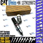 Common Rail Diesel fuel Injector 10R2977 10R-2977 2490708 249-0708 for