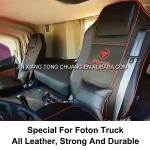 Plastic Bag Outer Packaging Pu Leather Seat Cover for Foton Aumark Medium Truck