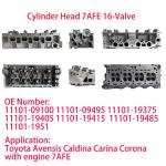 Toyota 4AFE 5AFE 7AFE 8AFE Cylinder Heads For Toyota Carina Corolla Corona Vios