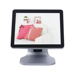 China Scratches Resistance Silver Color 15 Inch All In One Pos With 8 Digital LED Display factory