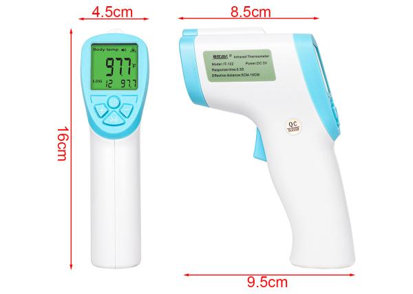 Non Contact Digital Electronic Infrared Medical Device Infant Clinical