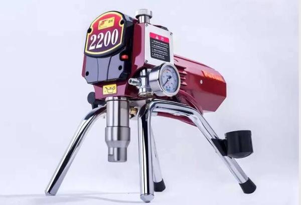 Professional Design Portable Airless Paint Sprayer Hose / Piston Pump CE