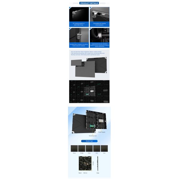 Customized LED Video Wall HD Fixed LED Advertising Display Screen Indoor Fixed LED Display Screen