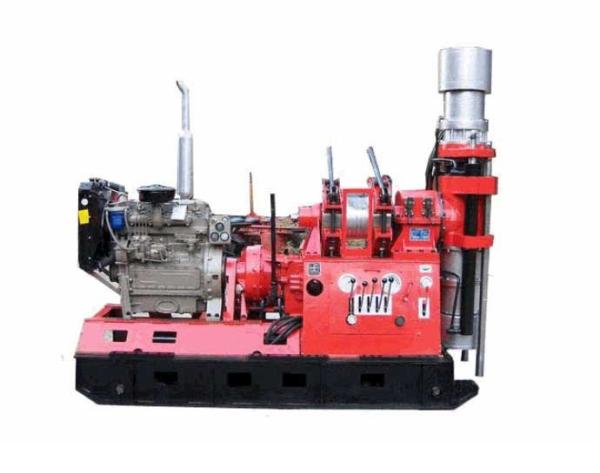 XYB-4 High Performace Core Drilling Rig , Mechanical Rotary Drilling Rig XYB-4