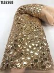 Party Occasion African Multi Color Net Embroidery Tulle Lace Fabric for Wedding