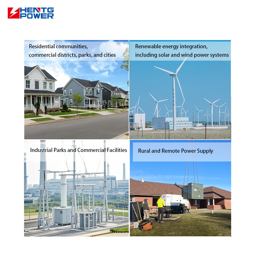 75kva 152kva 225kva Three Phase Distribution Power Transformer Outdoor Compact