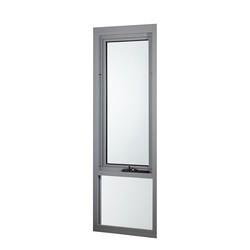 China Push 1.3mm Anodizing Top Hung Aluminium Windows factory