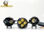 2 Eyes 4 Eyes High Power White Yellow Dual Color Heavy Iron Mini Driving Fog