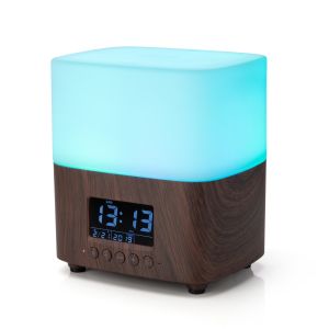 300ML Electric Essential Oil Diffuser with LCD Alarm Clock
