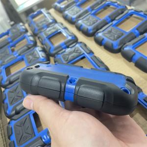 China Cold resistant TPE overmold injection mould Blue Color for Electronics Out Casing factory