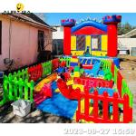 Party Rental Soft Play Equipment Inflatable Bounce House Kids Ball Pit