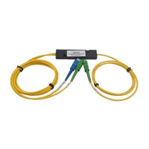 China 1550nm FTTH Fiber Optic Equipment Module 1*2 Sc Filter Wdm Splitter Connectors Sc/FC/LC/St factory