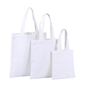China GiftExpress White Cotton Heavy Duty Canvas Shopping Bags Personalized factory
