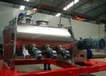 High Output Horizontal Plough Mixer For Chemical Material / Dry Powders