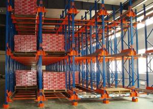 China Automated Warehouse Storage Racking System Steel Radio Shuttle System factory