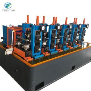 China carbon Steel Welded Pipe Mill Producing Machine Roll Forming Ac Frequency Conversion factory