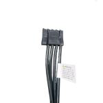 500mm Energy Storage Cable Black With Acetate Cloth Convenient Connection