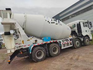 China Chinese second-hand SHACMAN concrete mixer truck factory