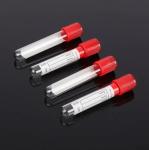 Medical Hospital Serum 1-10ml Glass PET Blood Test Red Vacuum Blood Collection