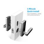 Home Smart Mobile WiFi Fingerprint keypad Door Lock European Standard