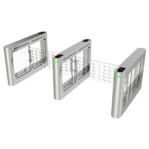 China Manufacturing Ip54 Low Noise SS304 Pedestrian Security Swing Turnstile Gates factory