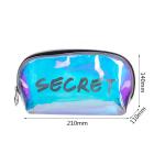 Travel Transparent Waterproof Holographic Clear TPU Makeup Wash Bags