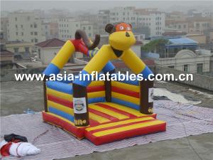 China Novel lovely monkey commercial inflatable combo for sale factory