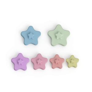 China Star Colorful Tower 90mm Stackable Building Blocks Educational Fun Teeth factory