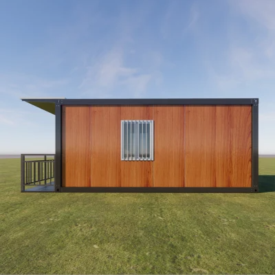 Mobile Living Container House With Fast Build Sandwich Panel Strong Steel Structure