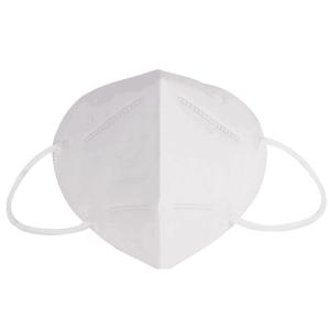 China Meltblown Nonwoven Fabric KN95 Dust Mask White Color With Durable High Elasticity Earloop factory