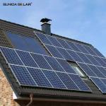 ROHS 45kw Solar Energy PV System 220VAC Hybrid Grid Solar System