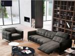 BN Italian-Style Chair Sofa Bed Electric Function Leather Sofa Modern Living