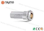 Compatible Straight Circular Push Pull Connectors High Reliability For OD 4.2-5