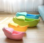 Warm Soft Punny Lovely Pet Supplies For Banana Indestructible Pet Bed
