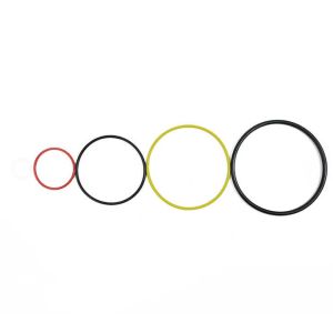 Custom Silicone Rubber Cutting Service Rubber Sealing Rings With Abrasion