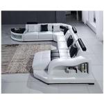 Custom Luxury Hotel Furniture Regal Elegance Antique Reclining Leather Sofa Bed