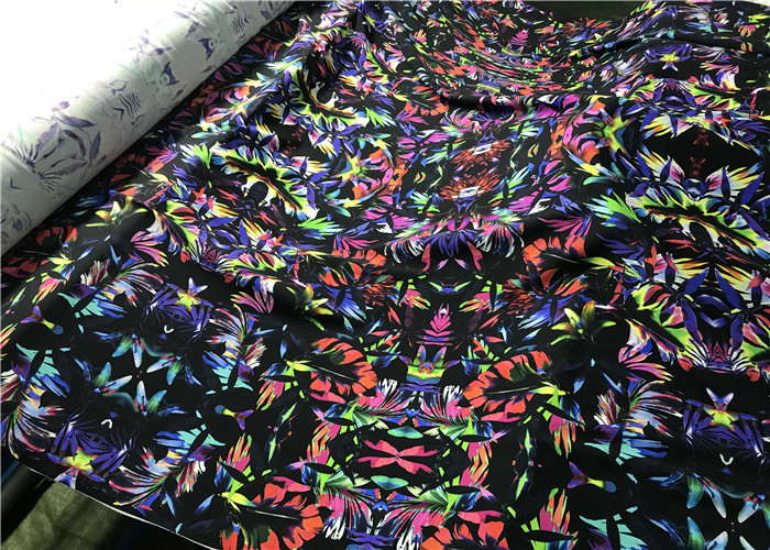 Body Care Recycled Lycra Fabric Multi Function Customized Cycling 350gsm