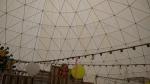 30m Aluminum Alloy Geodesic Dome Greenhouse Kits Waterproof For Concert Event