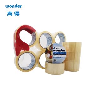 China Easy Handling BOPP Packaging Tape 48mm Width Brown Transparent factory