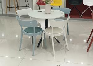 China 75cm Round Metal Cocktail Table Bistro Terrace High Top factory