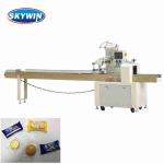 Horizontal Auto Flow Wrap Packing Machine For Cake Tray / Snack Plates / Mask