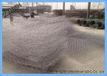 Galvanized Hexagonal 80X100mm Hesco Wire Mesh Gabion / Gabions
