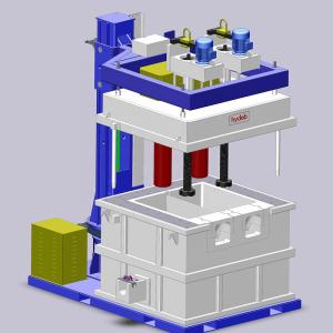 China 50Hz Electric Rotary Degassing Unit Electric Powe 5-10 KW Consumption For Degassing factory