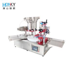 China Reagent Table Top Liquid Filling Machine Fully Automatic 25BPM factory