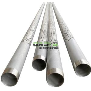 China High-Performance Perforated Stainless Steel Pipe for Customizable Options amp Specific Requirements factory